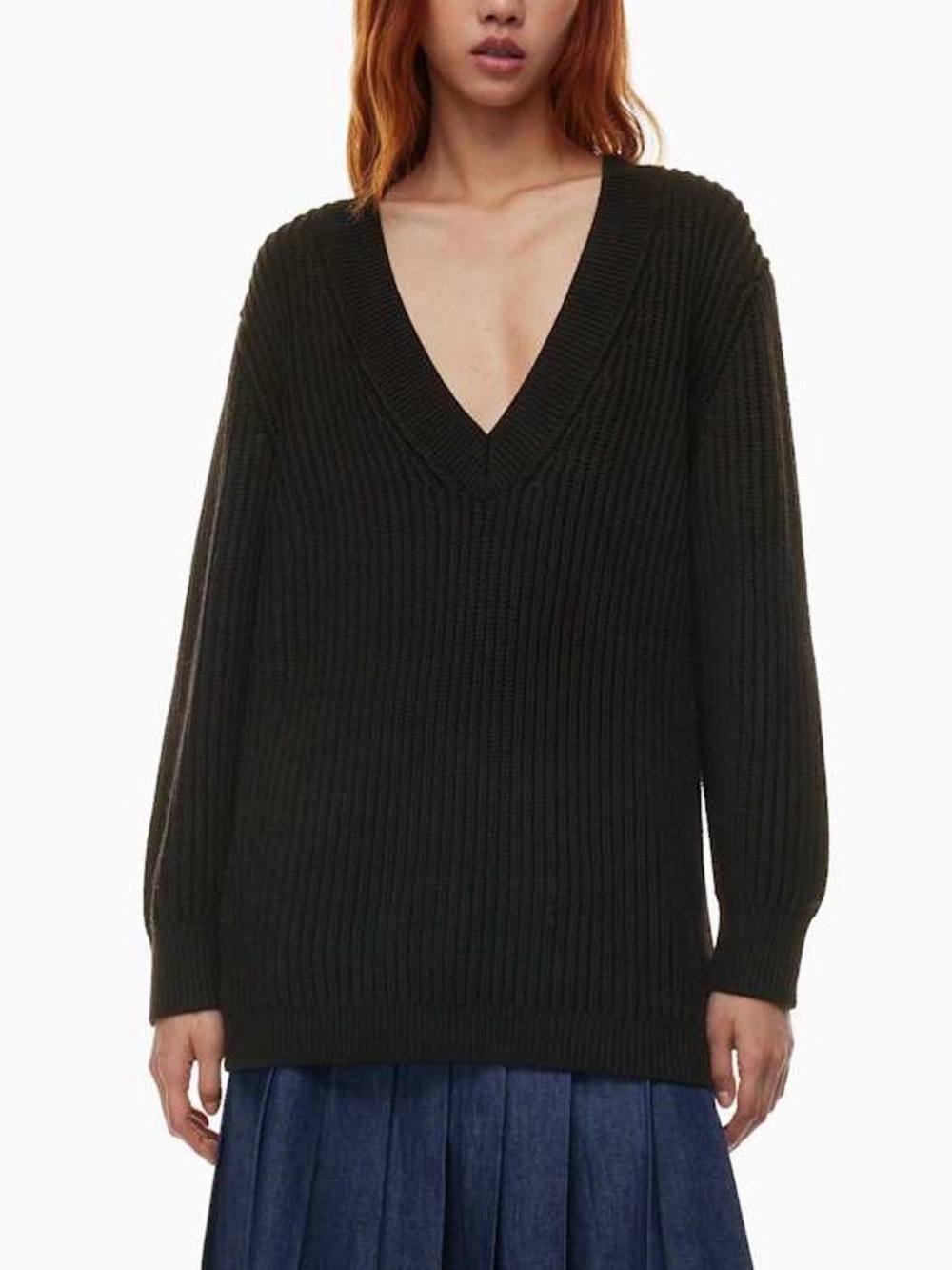 BABATON Roger Sweater in Black Noir